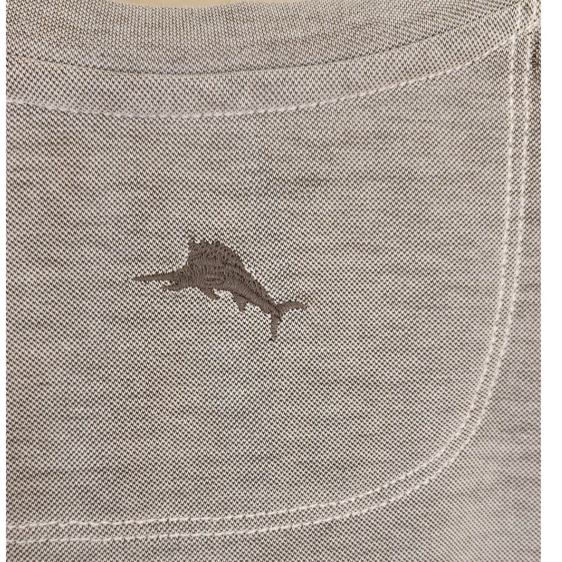 Tommy Bahama Mens Long Sleeve T Shirt Gray Size L G Tencel Polyester Casual gallery