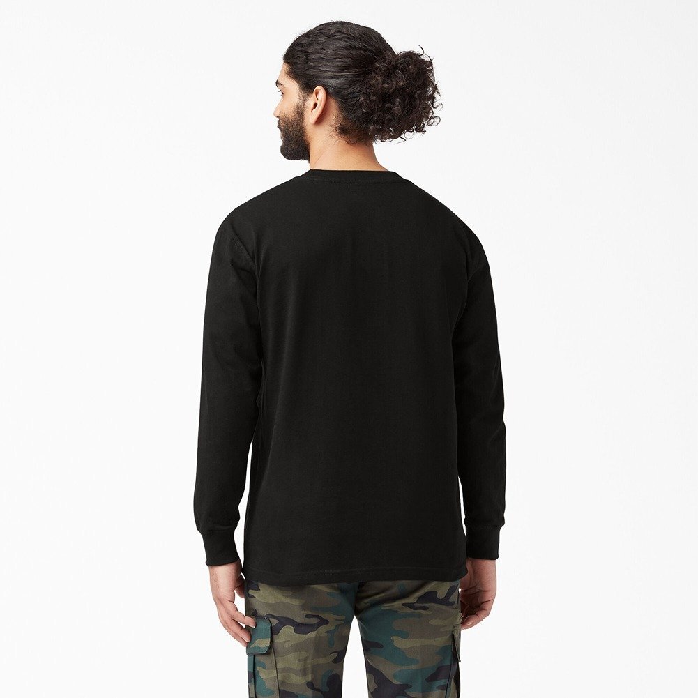 Dickies Men's T-Shirt Heavyweight Pocket Long Sleeve Relaxed Fit T-Shirt gallery