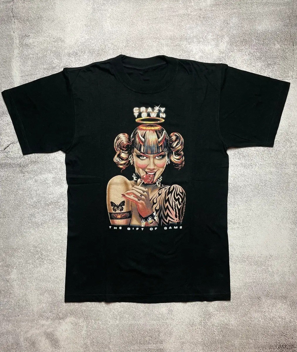 Vintage Crazy Town Band The Gift Of Game Shirt Black S-5XL HL009 gallery