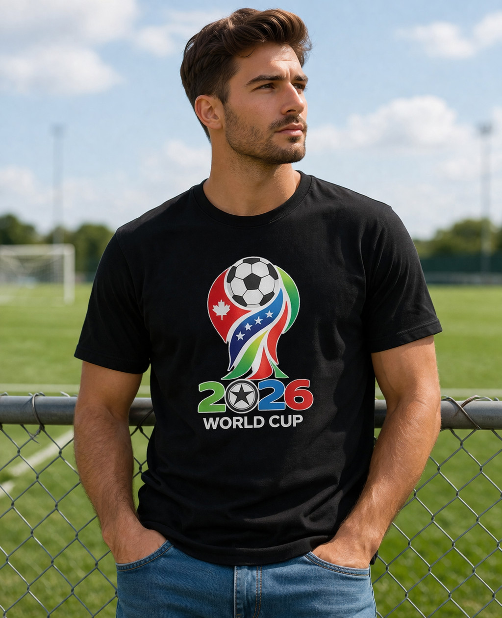 Fifa World Cup 2026 TShirt Soccer Graphic Tee USA Football Fan Customizable gallery