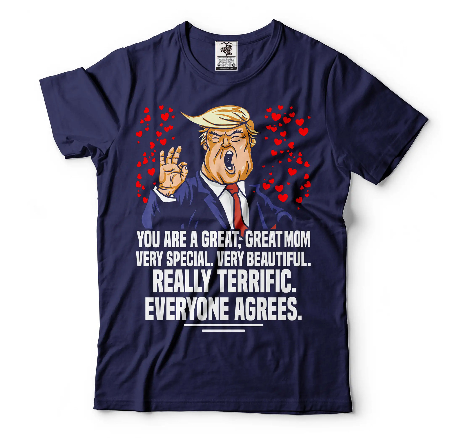 Donald Trump Great Mom T-Shirt Mom Political Gifts Trump Lover Mom Gift Tee gallery