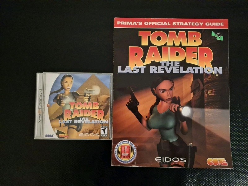 Tomb Raider: The Last Revelation (Sega Dreamcast, 2000) + Prima Strategy Guide