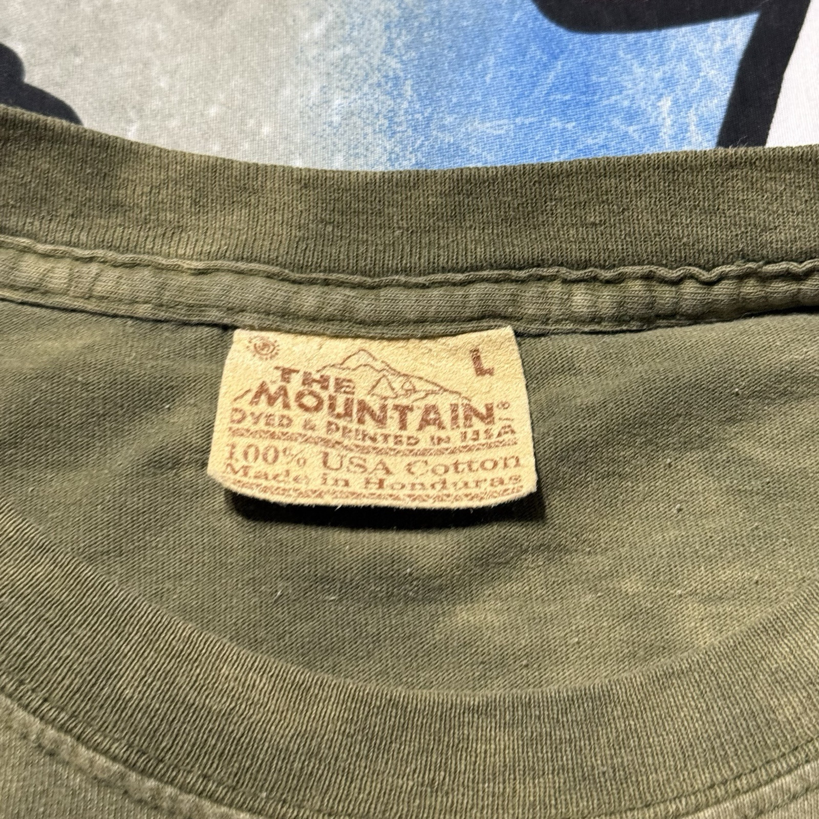 The Mountain Bubba High-Rise Tie Dye Men's L T-Shirt gallery