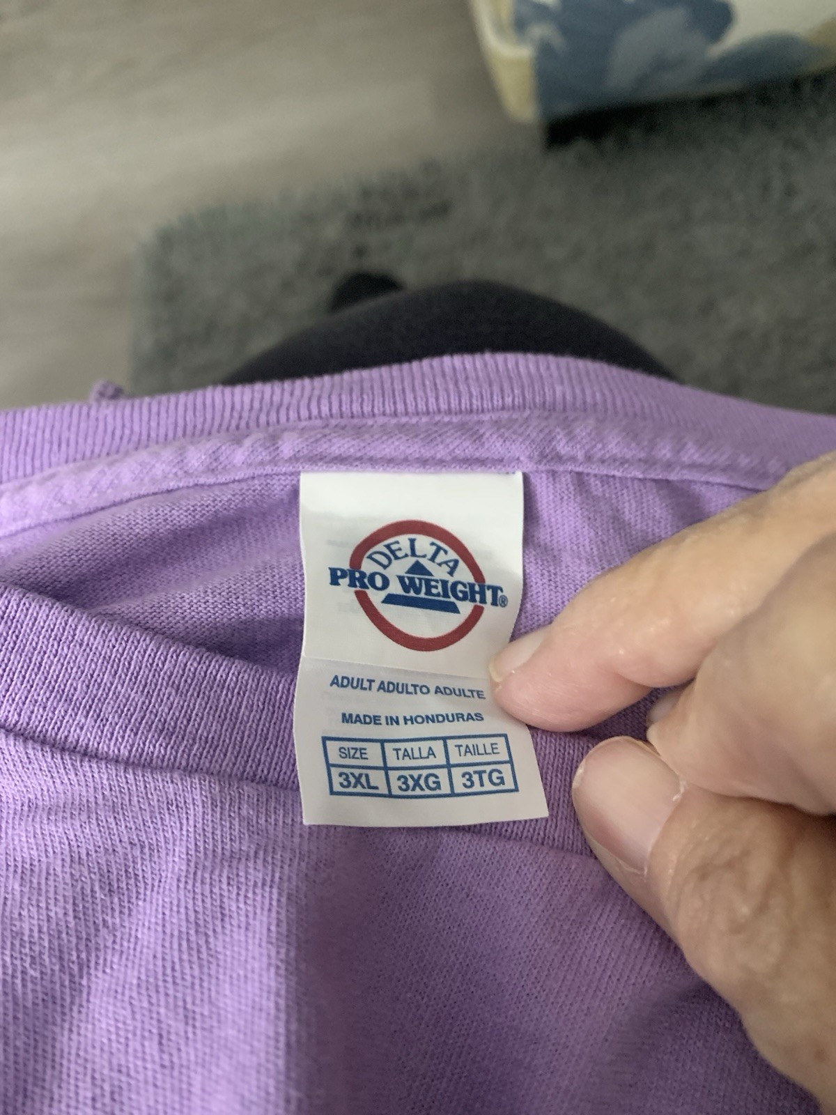 Delta Pro Weight T-Shirt Purple 3XL “Beach Themed” gallery