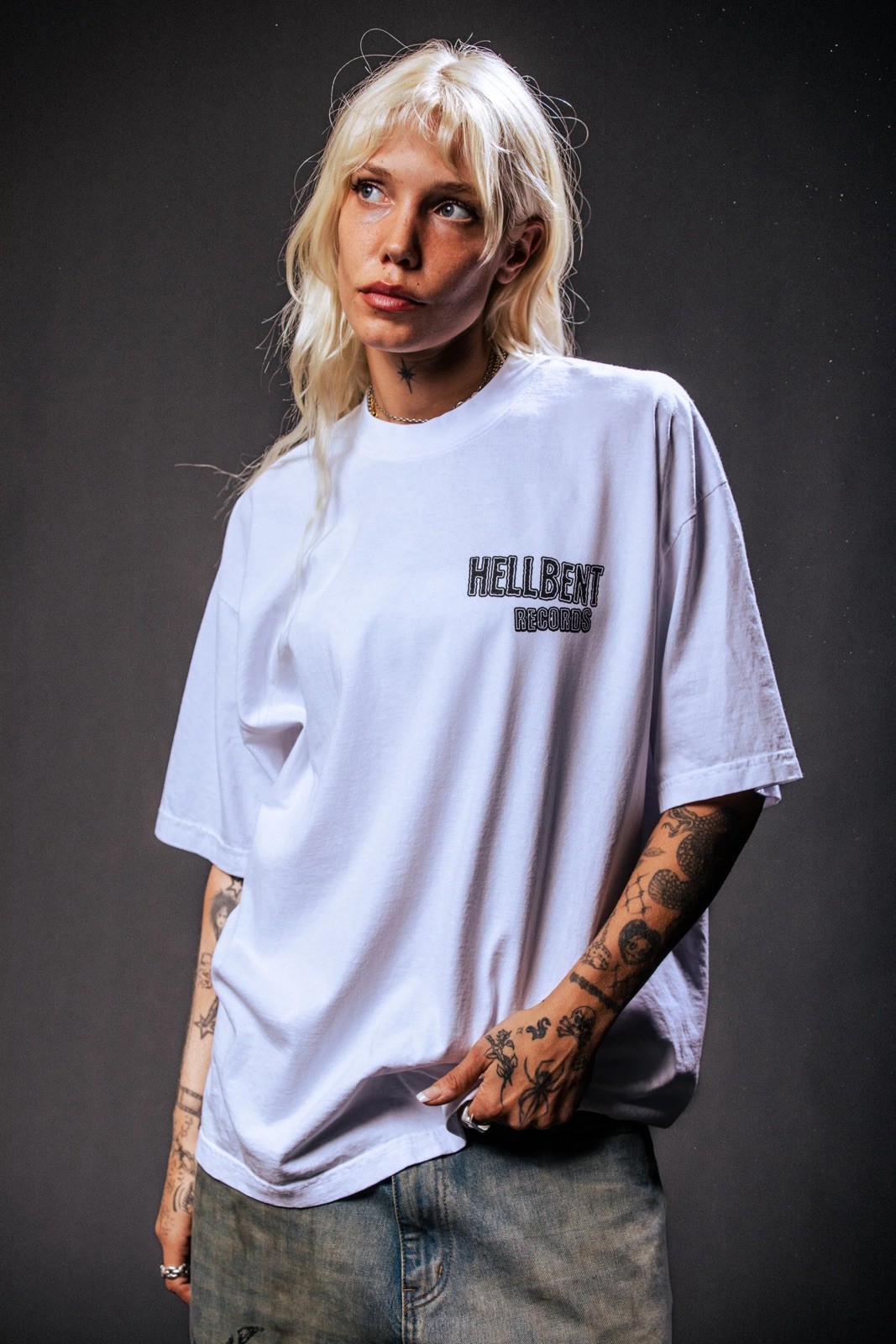 Hellbent Cloonee Men’s Record Breaker Tee Shirt White Size XL New Sealed gallery