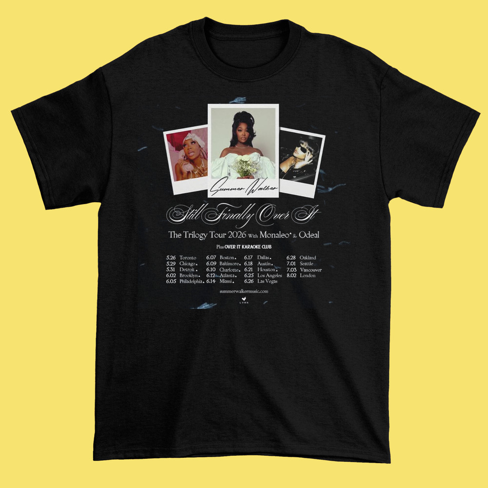 Summer Walker – Still Finally Over It Tour 2026 Black Shirt CL546