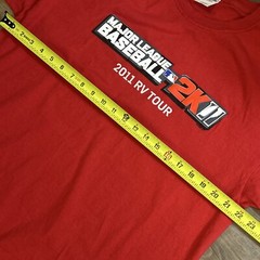 RARE 1/1 Major League Baseball MLB 2k11 2011 RV Tour T Shirt Men’s XL *See Pics