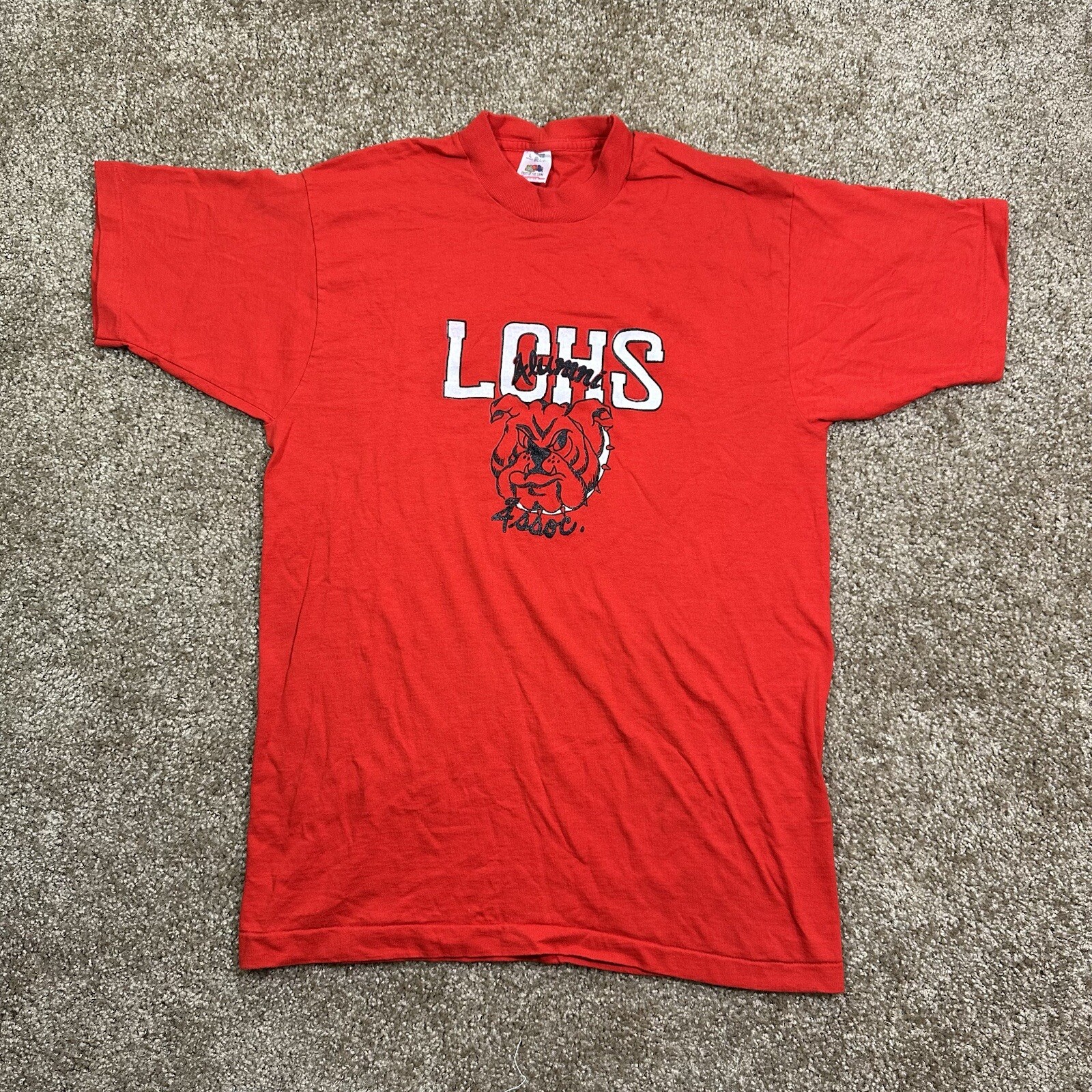Vintage Lima Central High School Alumni T-shirt Size Large Single Stitch USA gallery