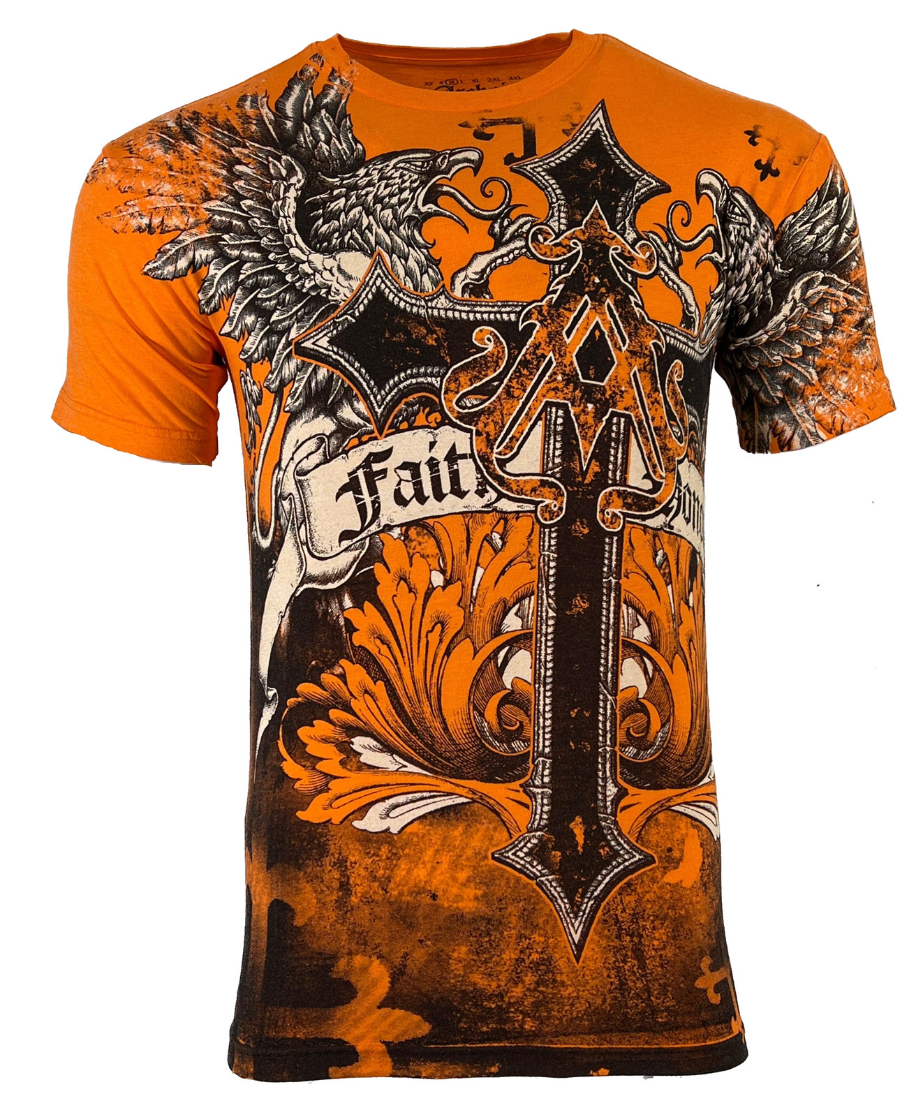 Archaic Affliction Men's T-Shirt WINGED CREATURE Wings Biker S-3XL gallery