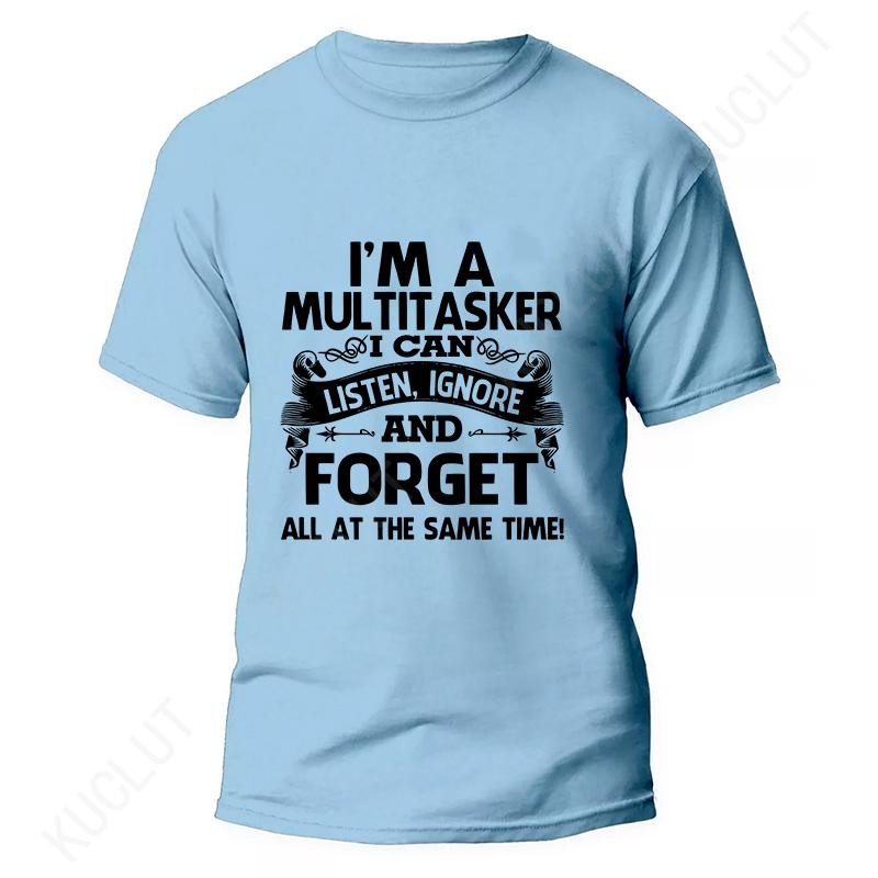 New Funny Sarcastic Women’s Tshirt I Can Listen Ignore & Forget Graphic Tees Y2k