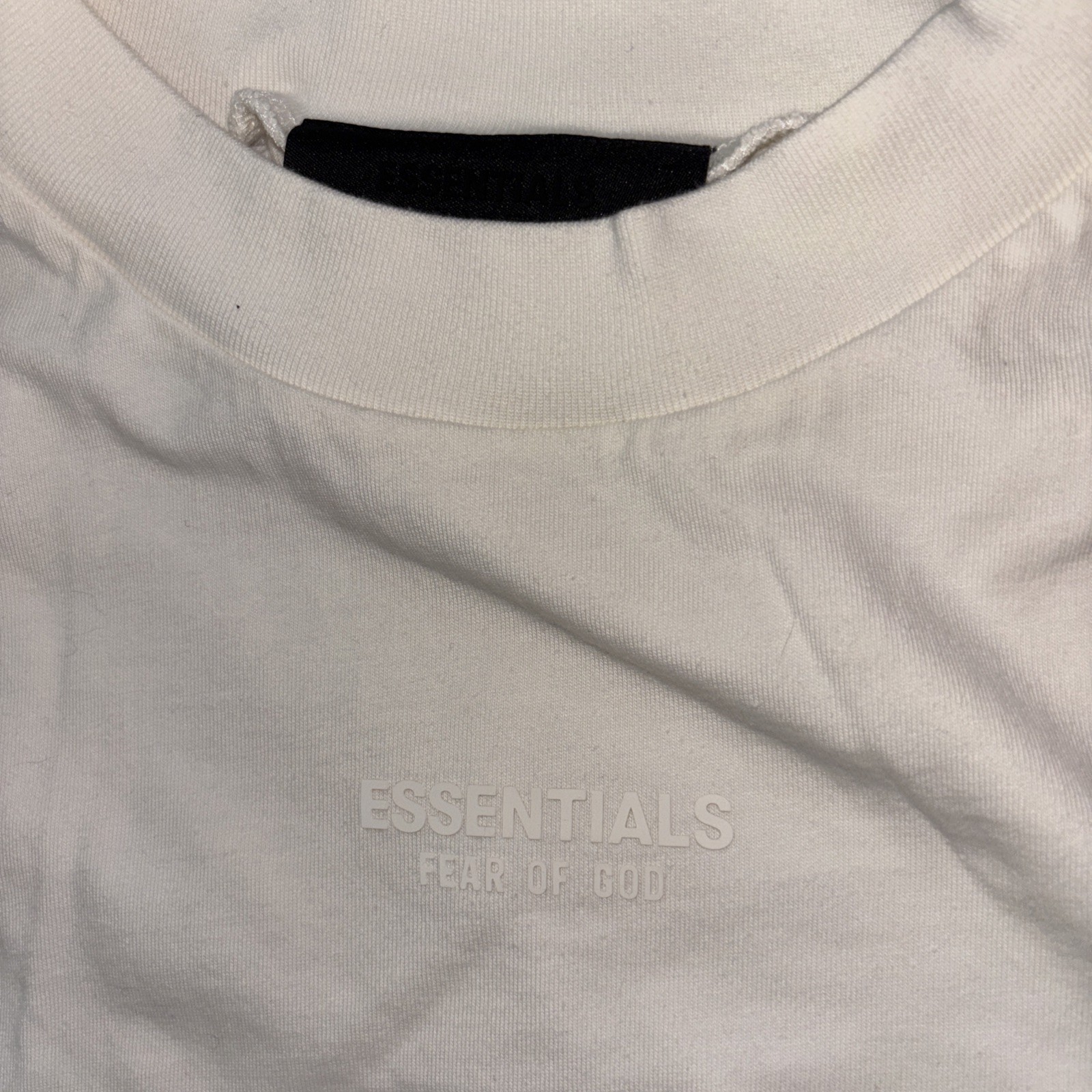 Essentials Fear Of God T-Shirt “Cloud dancer” Size XXL gallery