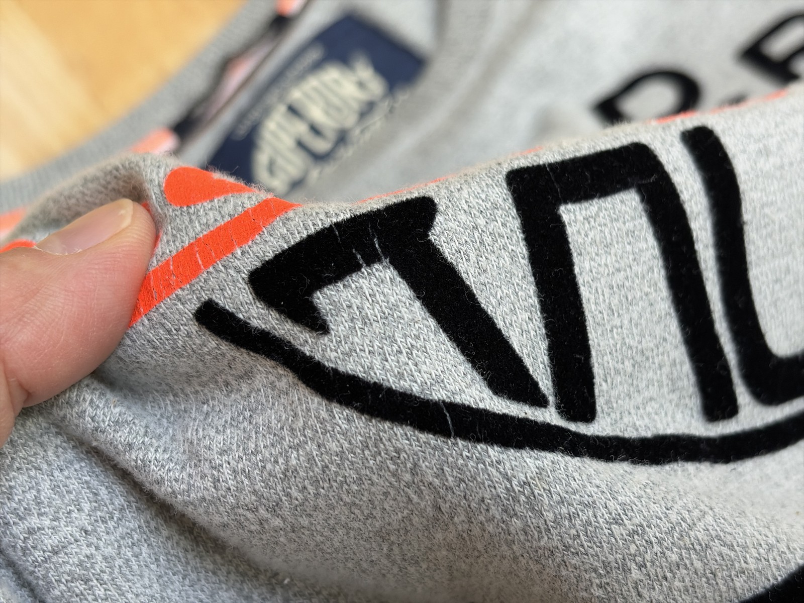 Superdry The Vintage Racing Tee Grey Size L gallery