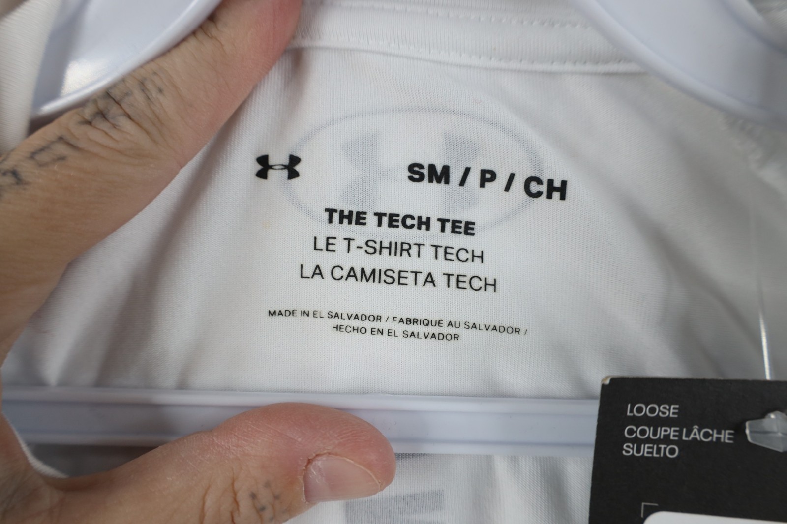 New Under Armour Mens Small 100 Mile Challenge Running Jogging Gym T-Shirt White gallery