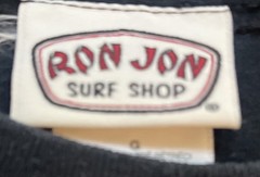 Ron Jon Surf Shop Cocoa Beach Florida Short Sleeve Shirt Men’s Size Large Black