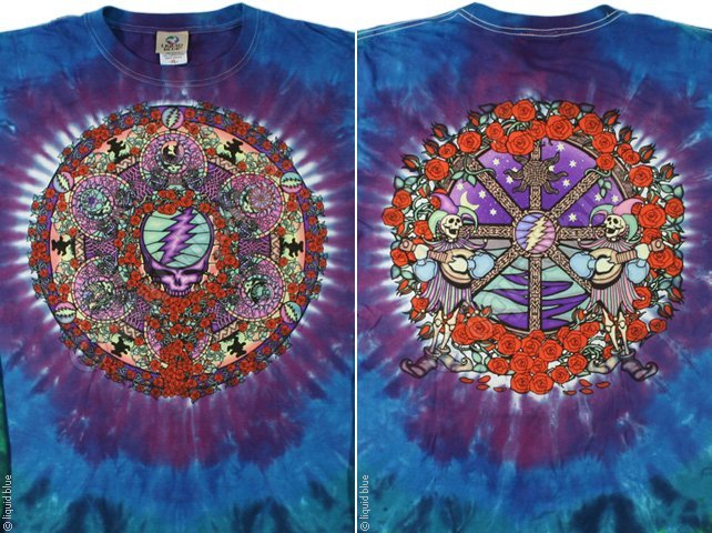 GRATEFUL DEAD-CELTIC MANDALA-2 SDD TIE DYE SHIRT S-M-L-XL-2X,3X-4X-5X-6X Garcia gallery