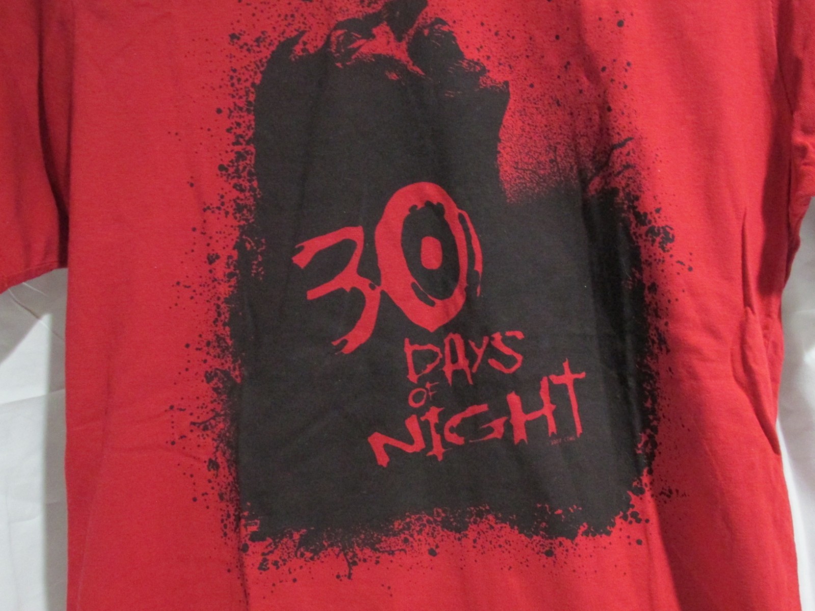 30 Days Of Night Movie Premiere Promo 2007 Red T-Shirt Size Small NEW gallery