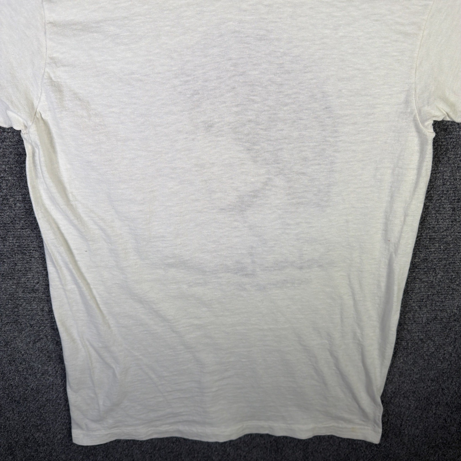 Vintage John Lennon Shirt Small White 80s Beatles Portrait Art Rare Music Death gallery