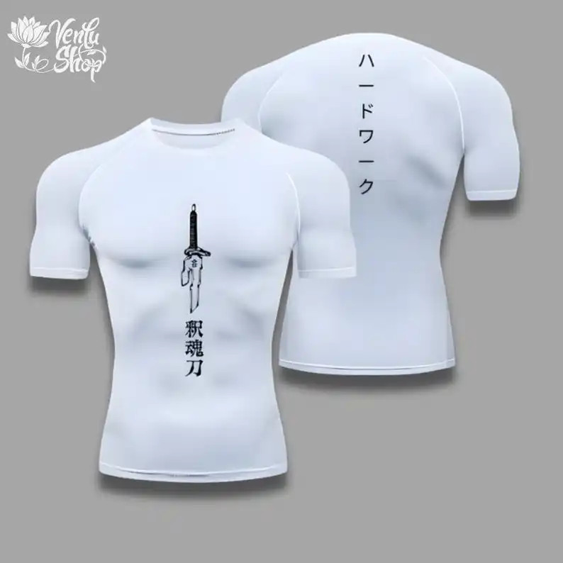 Compression Shirt Sportswear Gymwear Gym Anime Fushiguro Clothing Zenin Muscles gallery
