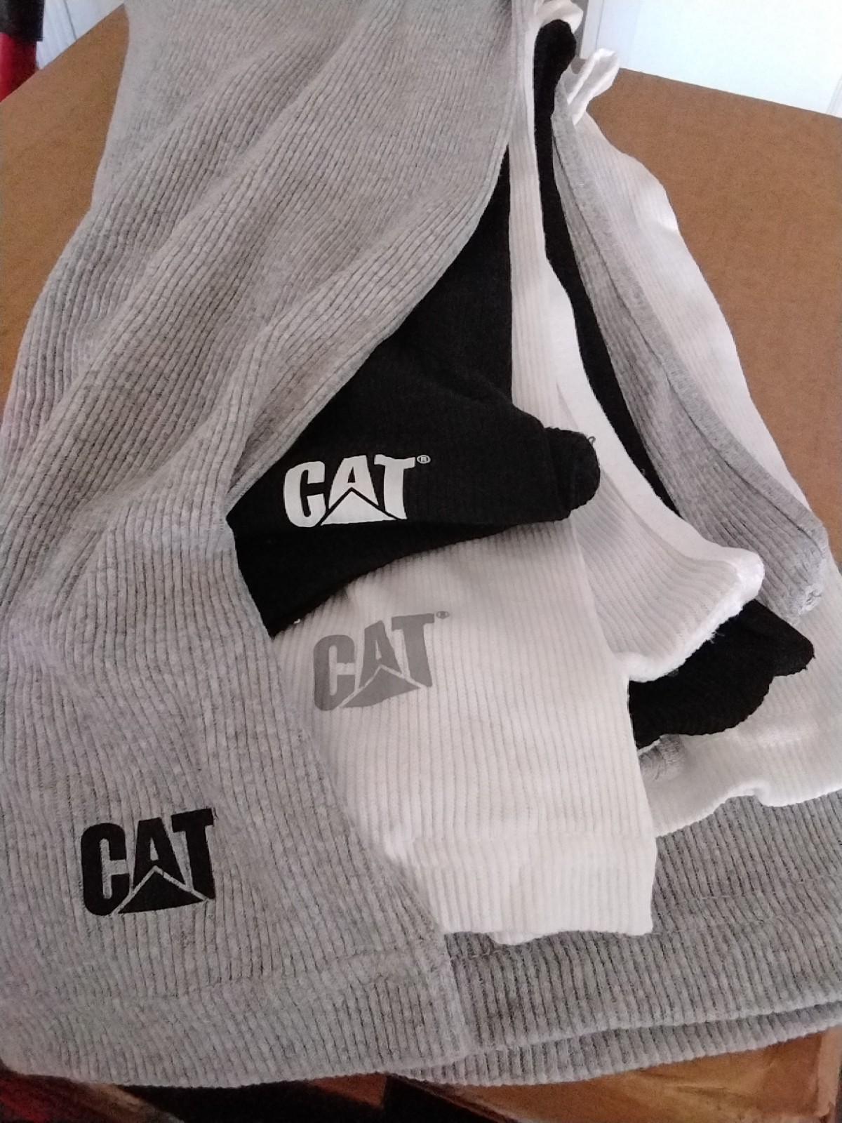 Caterpillar ~ Mens ( Lot Of 3 ) Tanks Tops Undershirts Cotton Blend CAT Size Med gallery