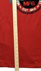 Marithe + Francois Girbaud Long Sleeve T-Shirt Red Size 2X New