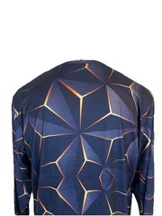 Men’s Multicolor Unbranded Casual Stretch Shirt. 3XL. 95% Polyester/ 5% Elastane