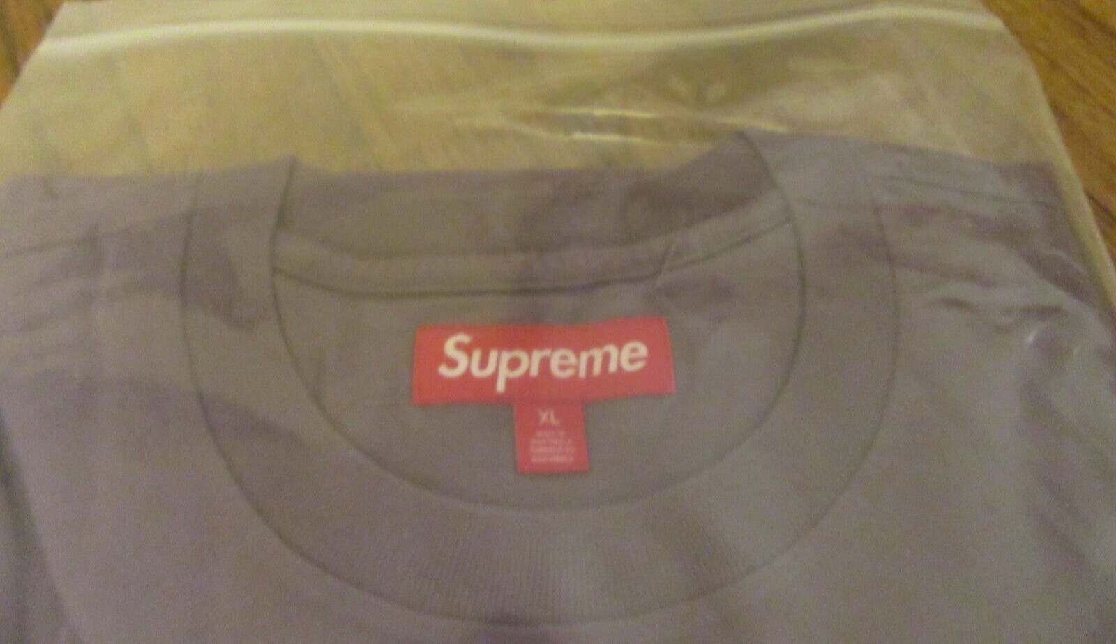 Supreme Washed Tag S/S Top Size XL Lavender SS24 Supreme New York 2024 Brand New gallery