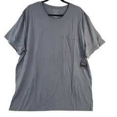 NEW Tommy John Men’s Quiet Shade 2XL Second Skin Sleep Tee With Pocket