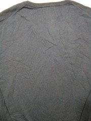 Alfani Modal Blend Regular Fit V-Neck Long Sleeve T-shirt Men’s 2XL Blue