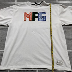 Vtg Marithe Francois Girbaud Shirt Men’s 3XL White Shirt Stitched Initials Y2K