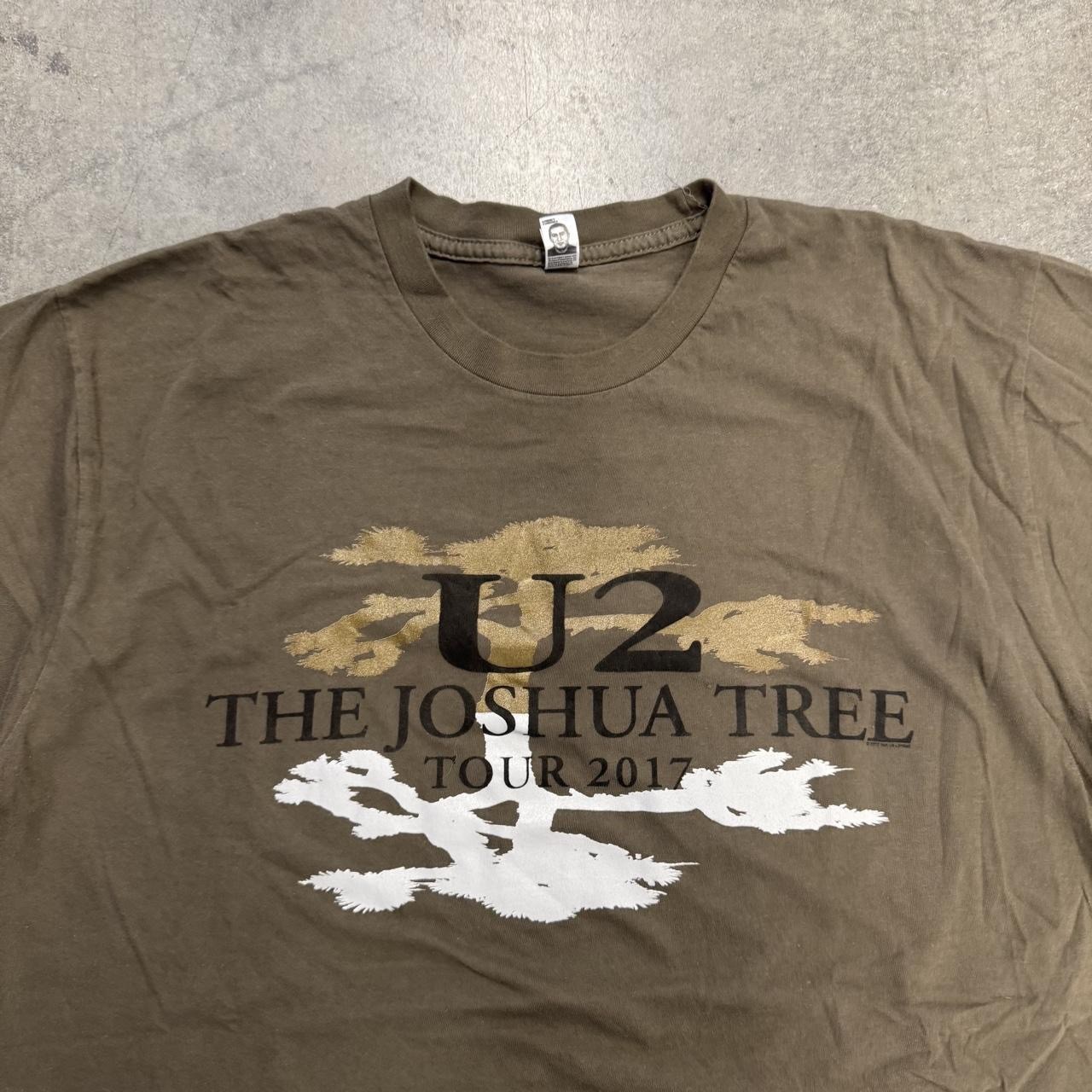 Men’s U2 Joshua Tree 2017 T-shirt Concert Band Tee Short Sleeve XL gallery