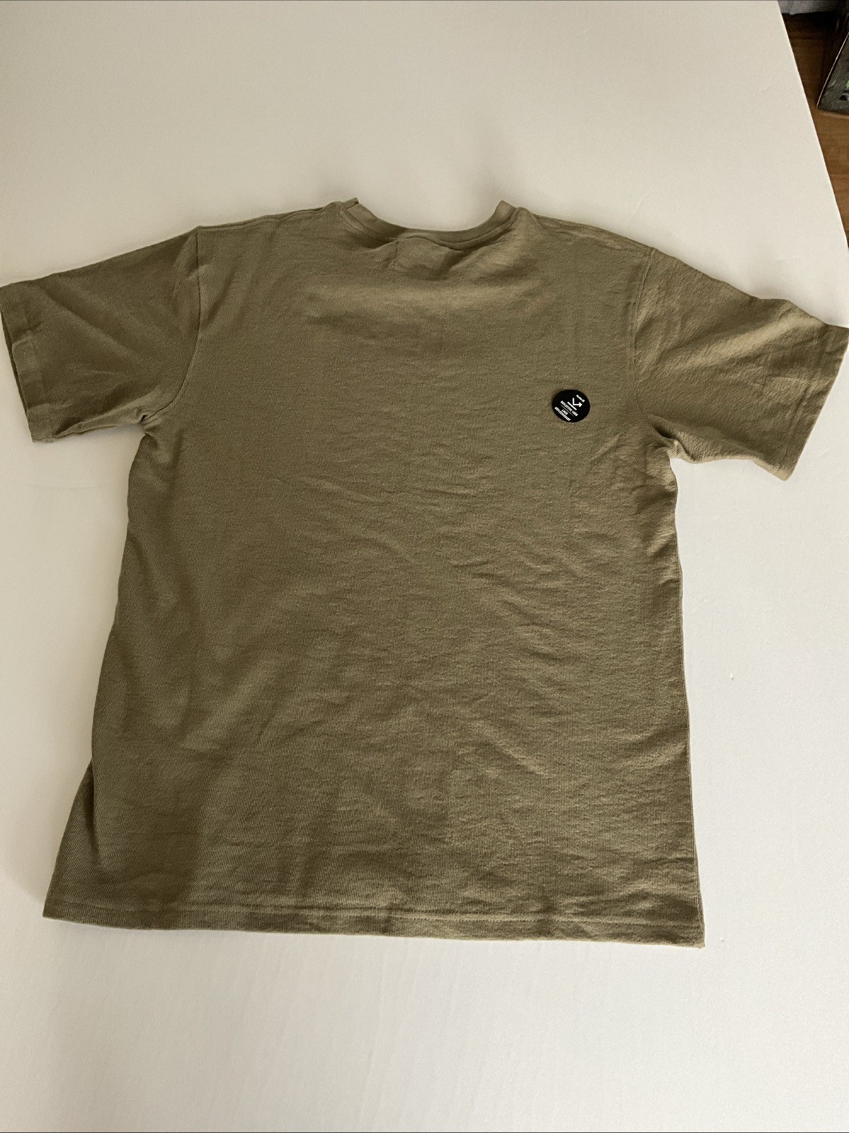 Public Supply Relaxed Fit LINEN Tee LARGE Olive NWT gallery