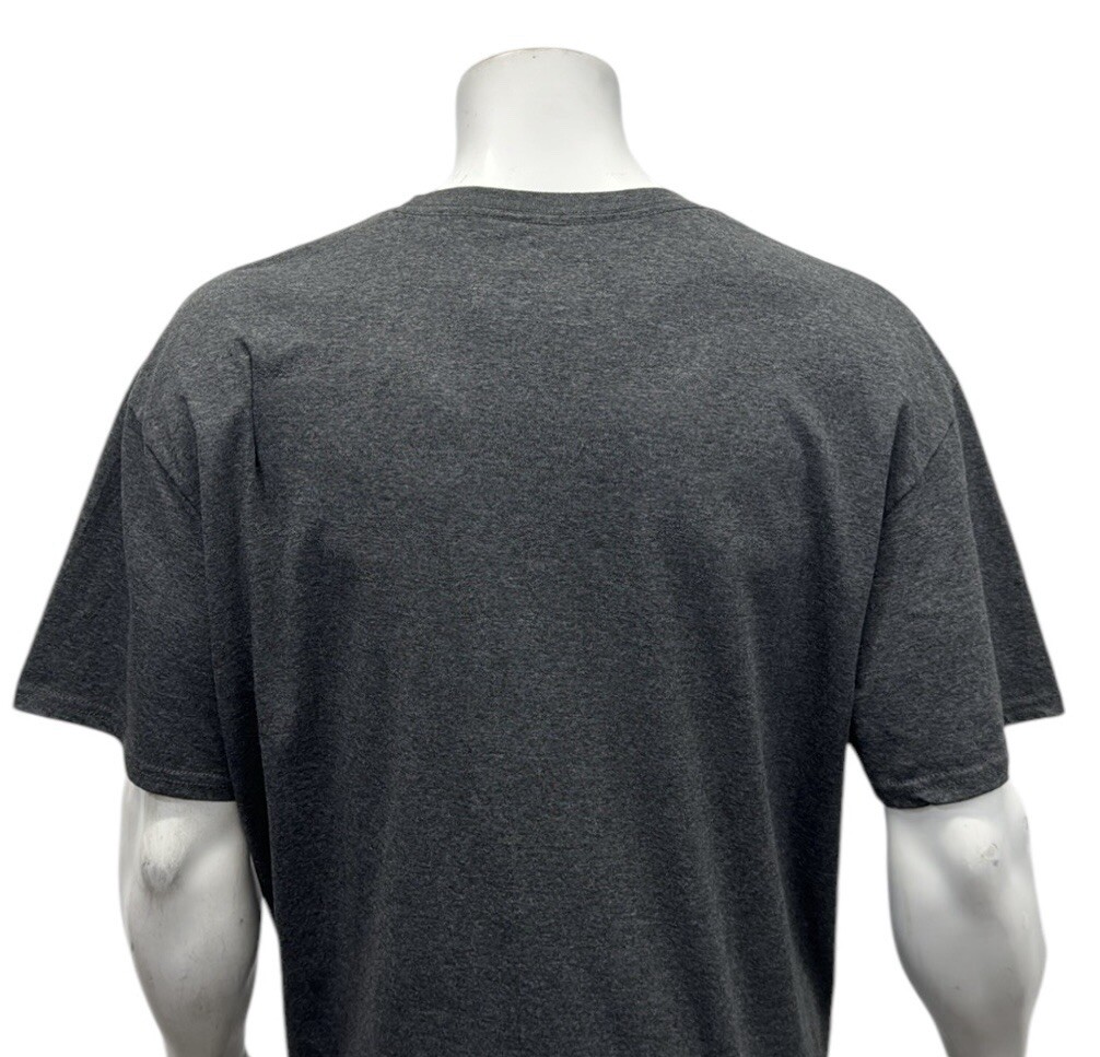 Gas Monkey Garage Custom Hotrods Dallas Texas Gray Distressed Graphic T-Shirt 2X gallery
