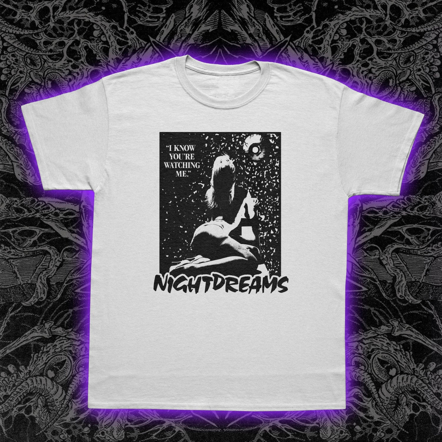 Nightdreams T-Shirt 1981 Cult Erotic Horror Film Graphic Tee Surreal Design gallery