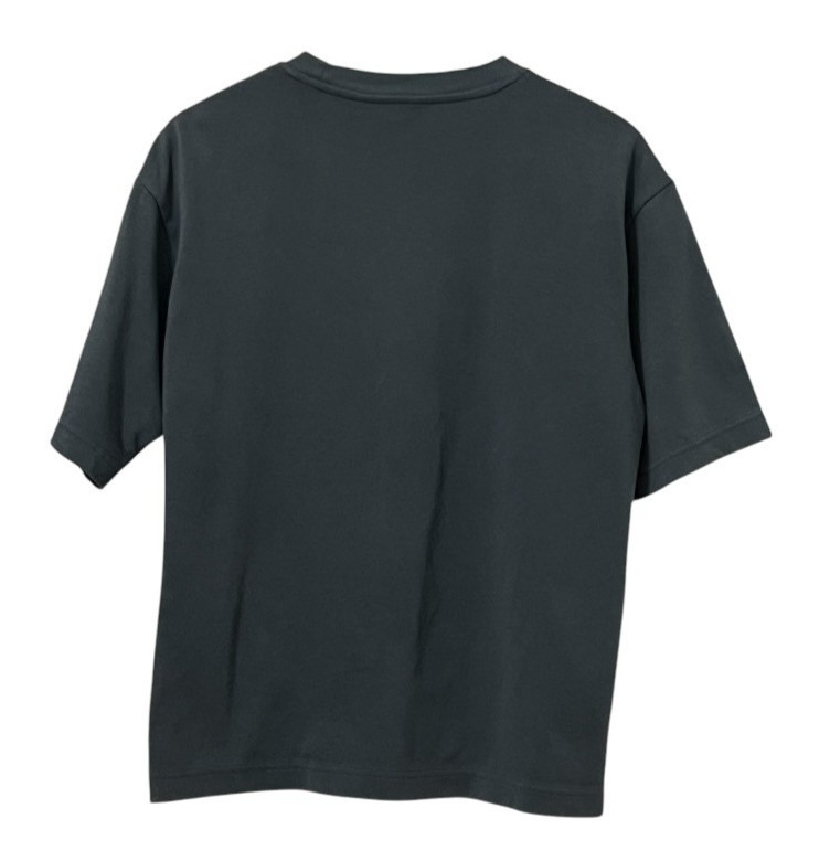 Uniqlo U AIRism Tee Mens M Blue Gray Boxy Relaxed Crew Neck Shirt gallery