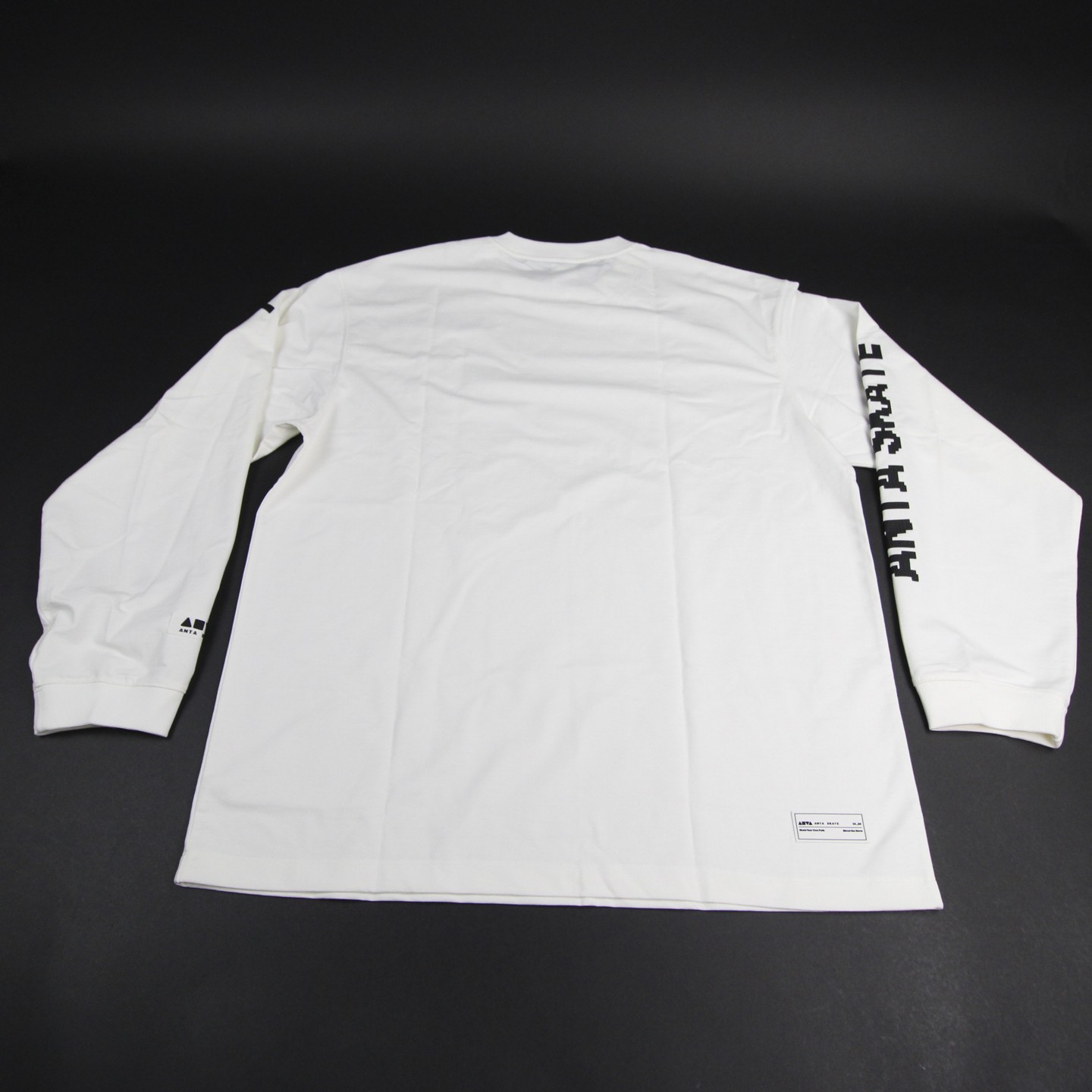 Anta Sports Long Sleeve Shirt Men's White New with Tags 3XL gallery
