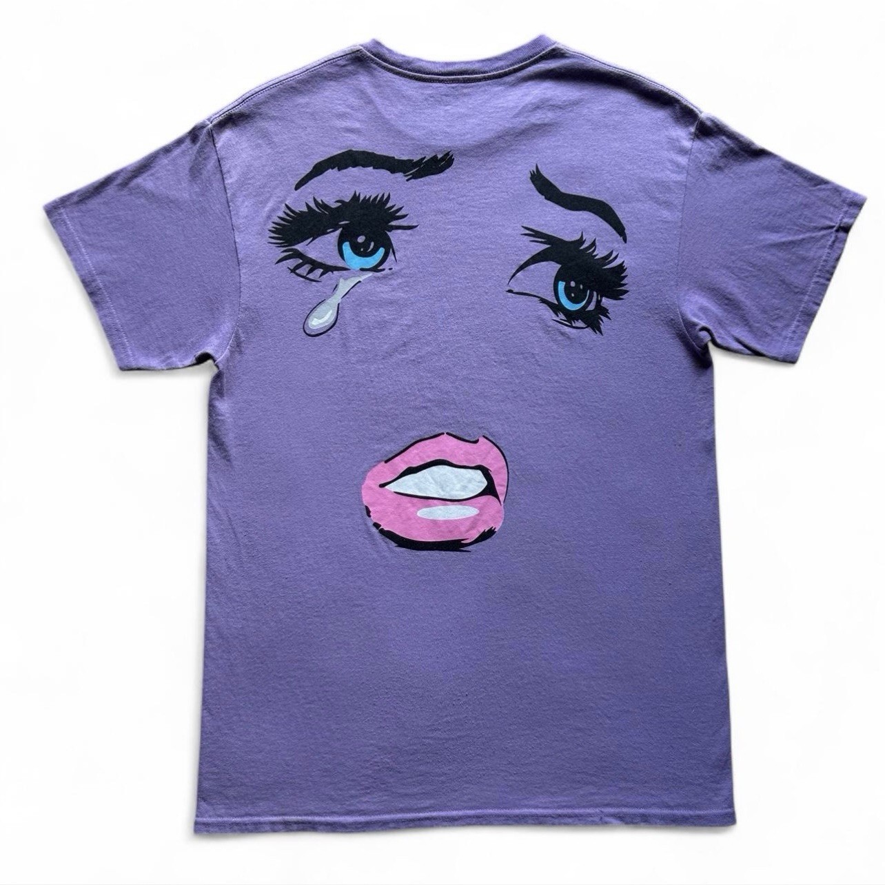 Empyre “Heartbreaker” Graphic Tee Medium Purple Y2K Skater Streetwear Shirt