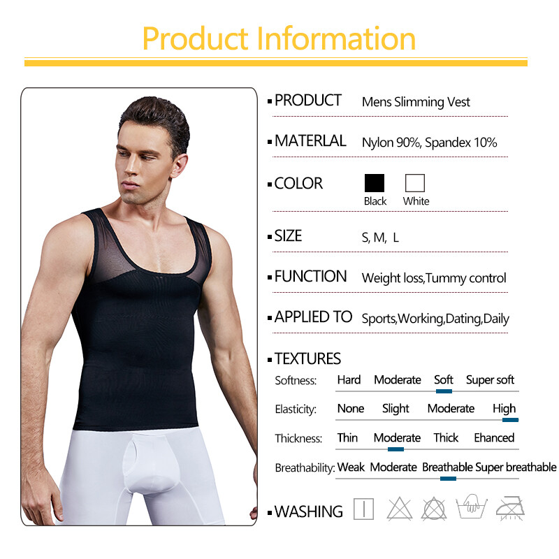 Men Extreme Compression Shirt to Hide Gynecomastia Moobs Chest Undershirt Shaper gallery