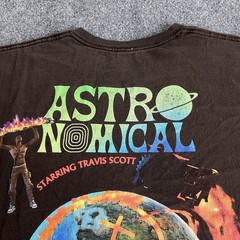 Cactus Jack Travis Scott Astronomical T Shirt Mens Size XL Brown Fortnite 2020