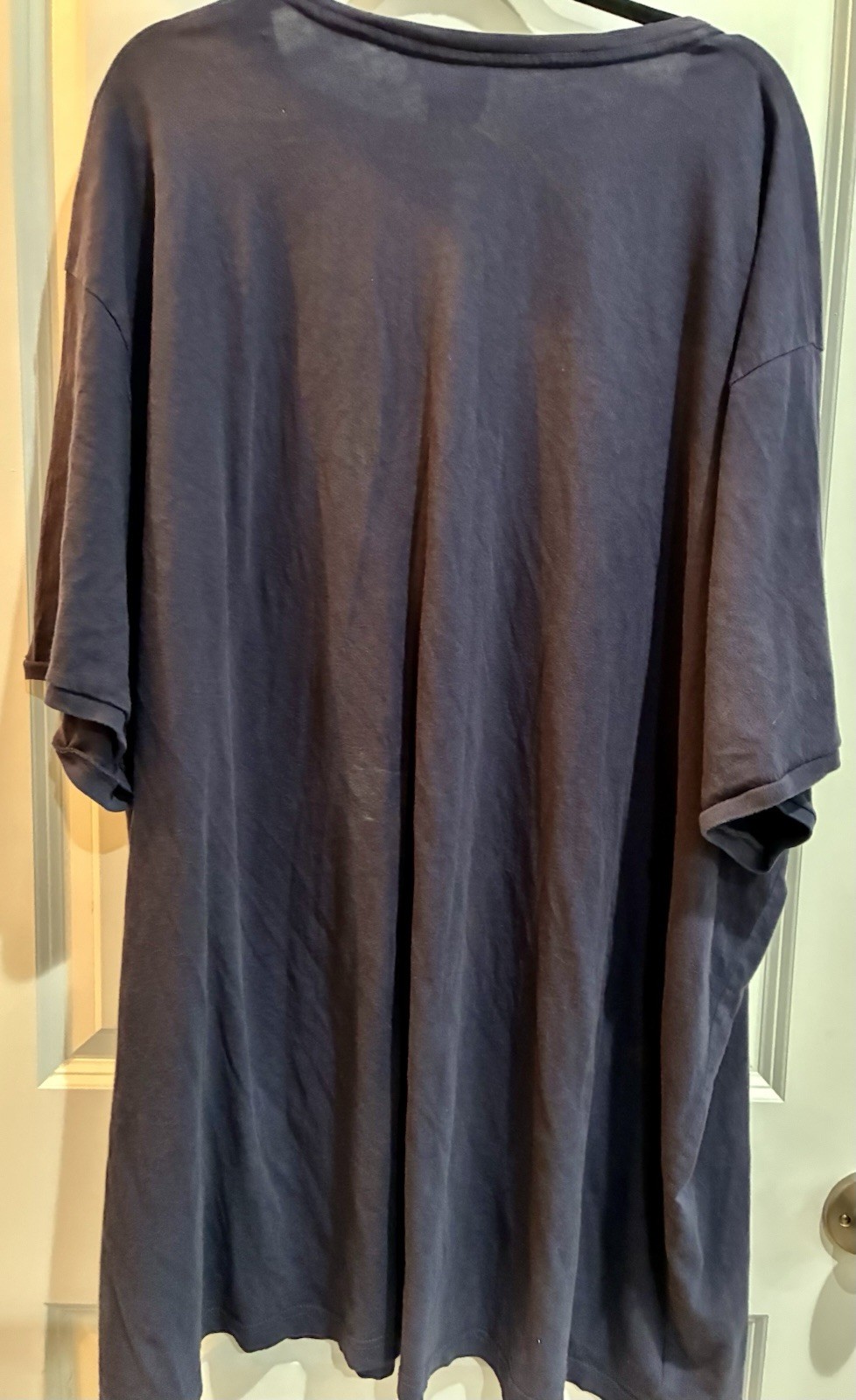 Vintage Lacoste T-Shirt Tee Men's 12 R Crocodile Graphic Logo Navy Blue Crew gallery