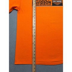 Harley-Davidson Thunder Bay Ontario Canada Graphic T-Shirt Orange Mens Large