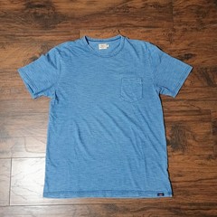 Faherty Brand Light Blue Pocket T-shirt Men’s. Size Medium