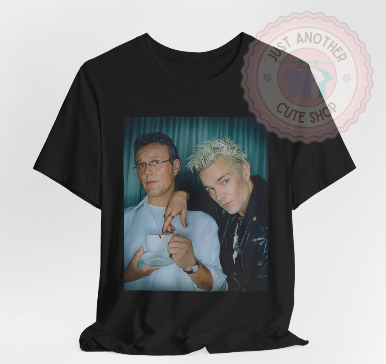 Buffy the Vampire Slayer T-Shirt ✩ SPIKE + GILES! British Bromance ♡ Funny! 90s! gallery