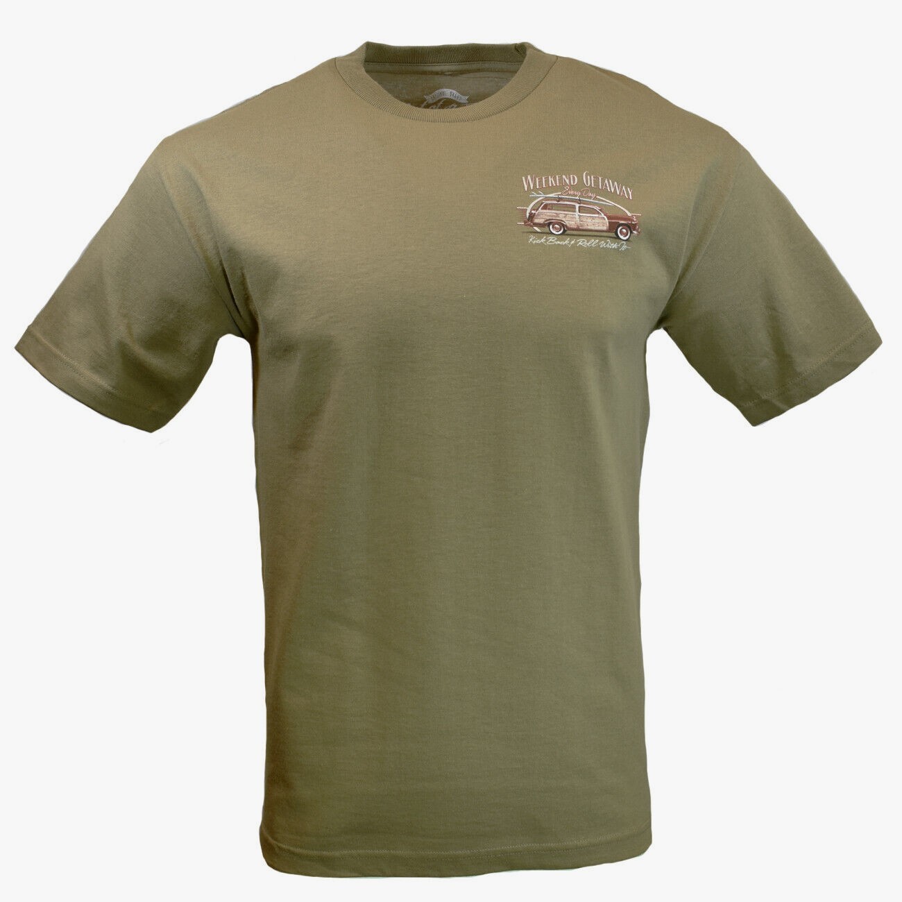 Men's T Shirt- Weekend Getaway-Ford cars -" Out of Bounds" NWT Reg 22.00 gallery