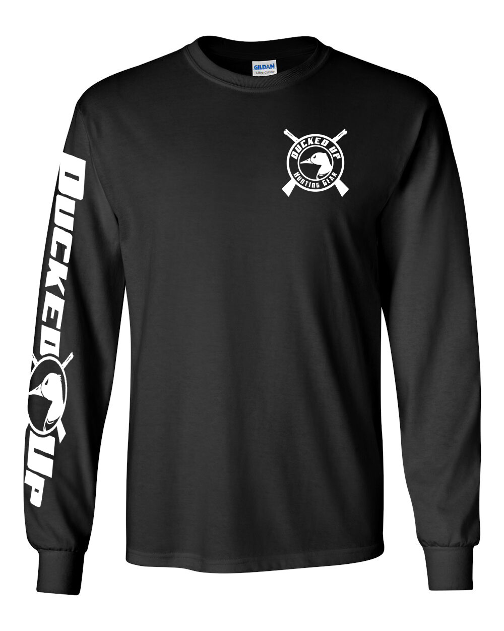 Ducked Up T shirt long sleeve men's hunting apparel Dynasty Duck call shotgun gallery