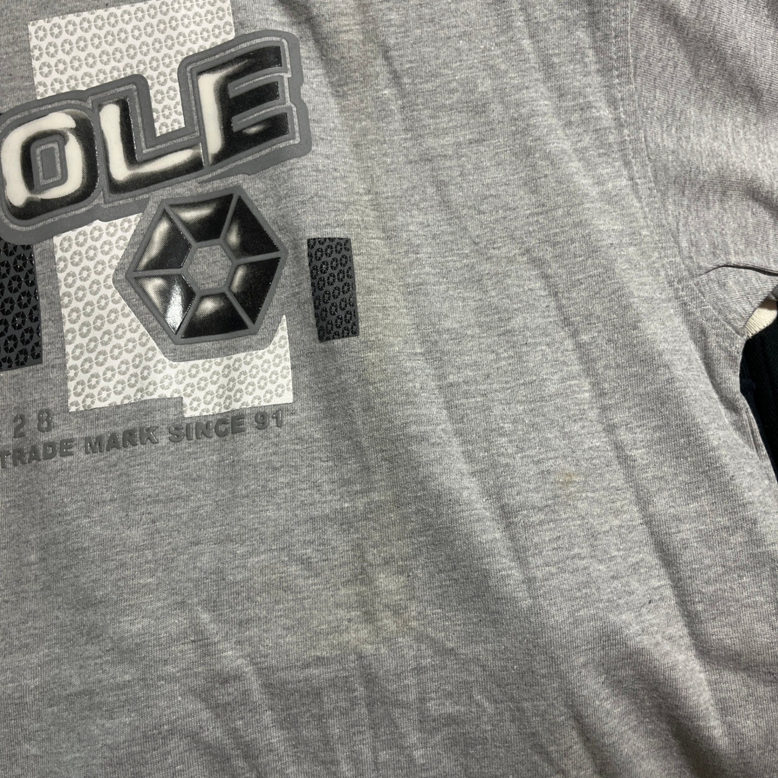 NWT VTG Y2k Southpole Mens XXL Gray Ringer Shirt Short Sleeve Streetwear Hip Hop gallery