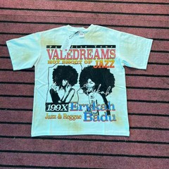 Vale Forever Loose and casual washed and distressed T-shirt