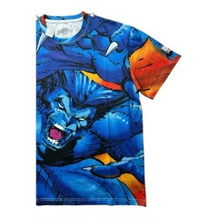Bait x Marvel Comics Jim Lee X-Men Beast All Over Print T Shirt Men’s M New