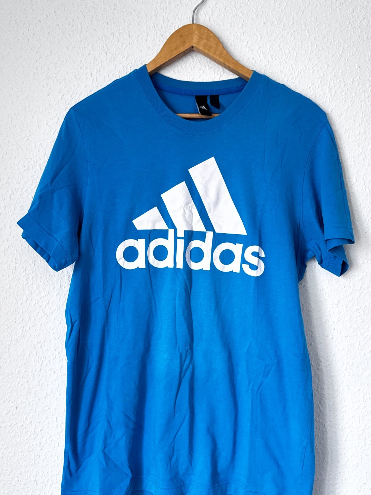 Adidas Men's Essential Logo T-Shirt - Blue - Size M - Cotton - CZ7511 gallery