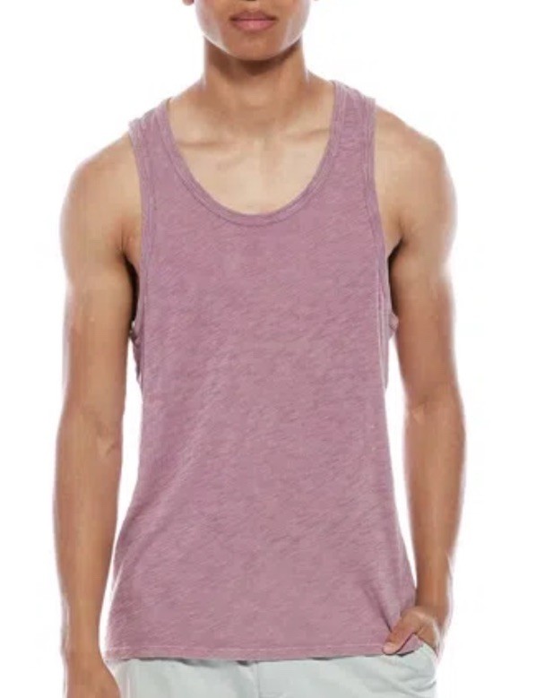 $125 ATM Anthony Thomas Melillo Slub Jersey Tank Men’s XXL Scoop Neck Pullover