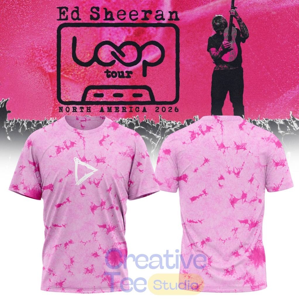 Ed Sheeran Loop Tour 2026 Special Tee Size XS-6XL